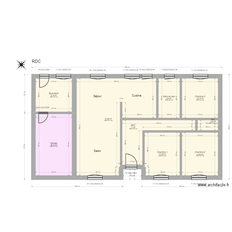 Ml24013171 Neuhauser. Plan de 9 pièces et 120 m2
