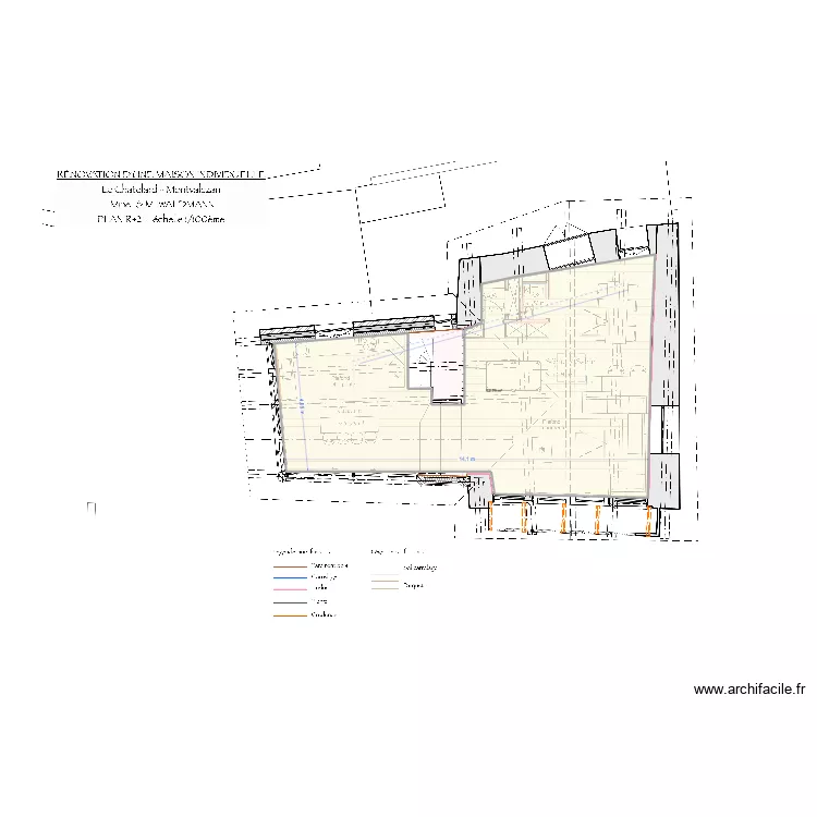 CHATELARD 2/26 PLATEAU HAUT. Plan de 1 et 93 m² CHATELARD 2/26 PLATEAU HAUT. Plan de 1 et 93 m²