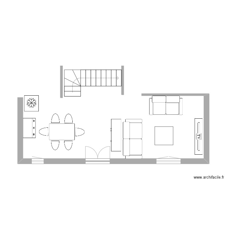 Séjour. Plan de 0 pièce et 0 m2