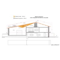 Projet façade ouest juste modif toit 3/3