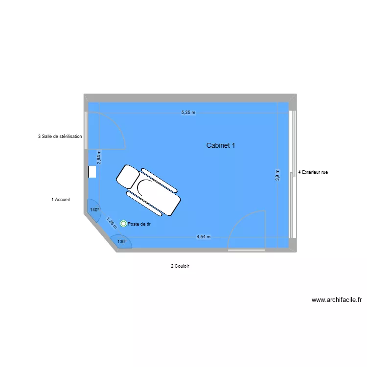 30889 Cabinet 1. Plan de 