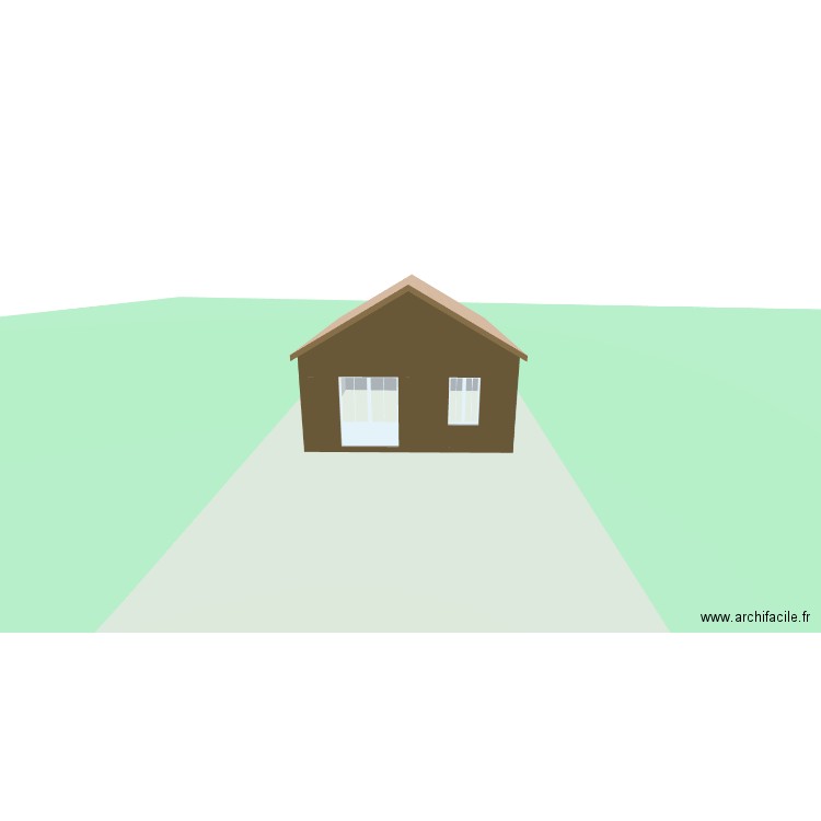 PLAN PESSAC 2. Plan de 2 pièces et 96 m2