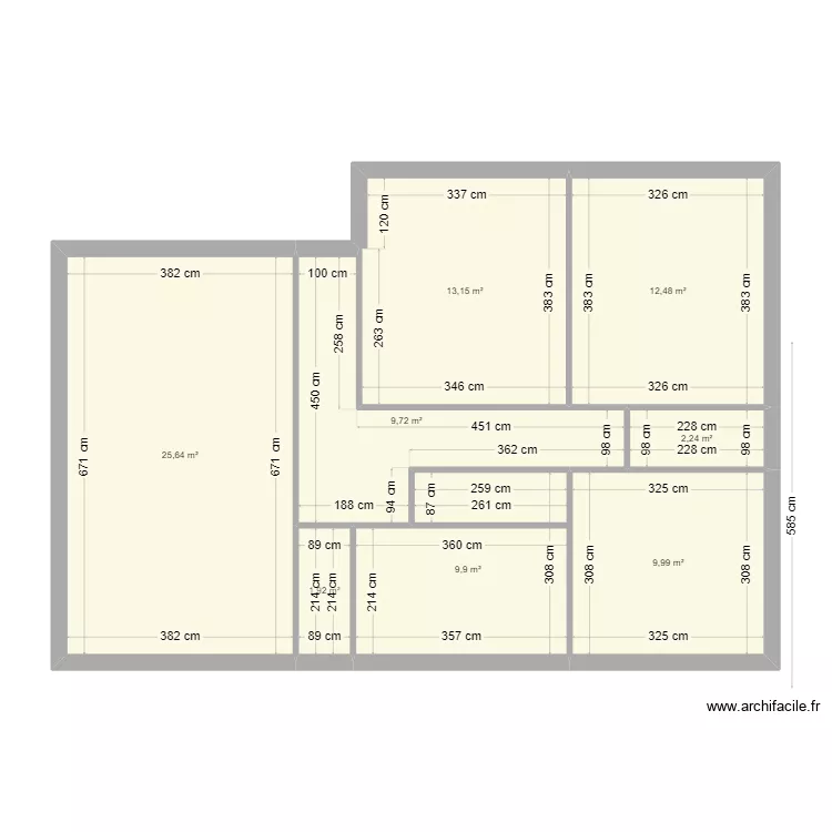 Paul Guirlet. Plan de 