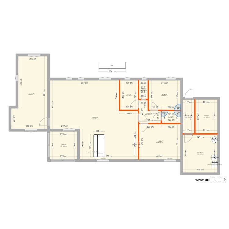 PROJET LORGUES. Plan de 0 pièce et 0 m2