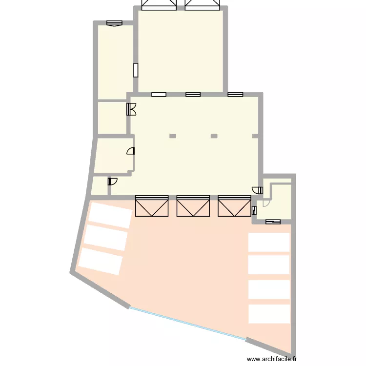 primeur st vallier1 AVANT TRAVAUX. Plan de 0 pièce et 0 m2