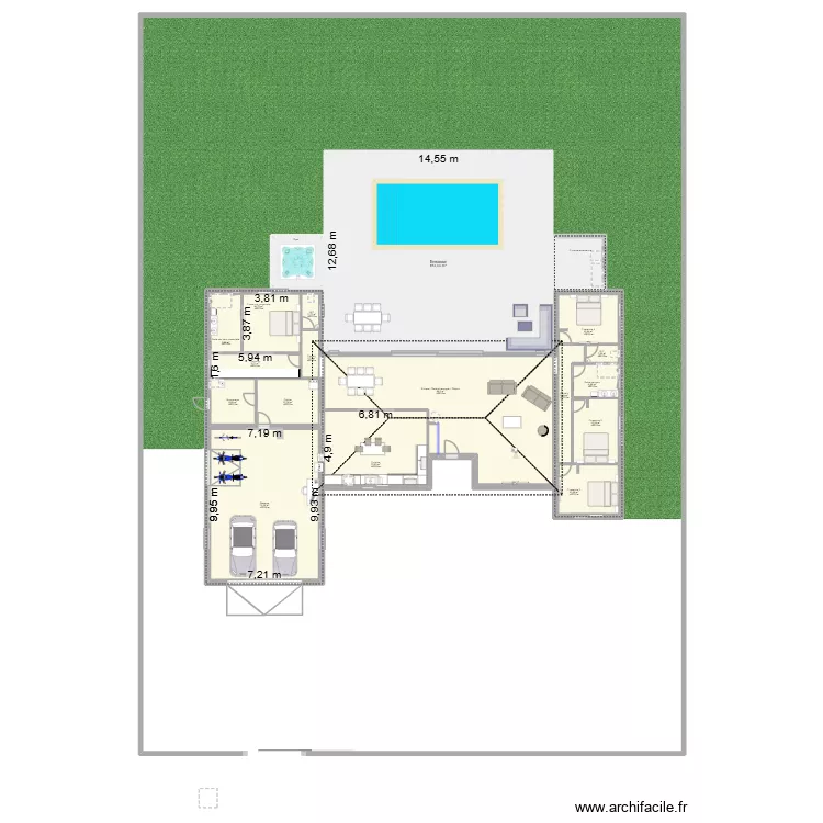 BAUCELLS Family New. Plan de 19 et 511 m² BAUCELLS Family New. Plan de 19 et 511 m²