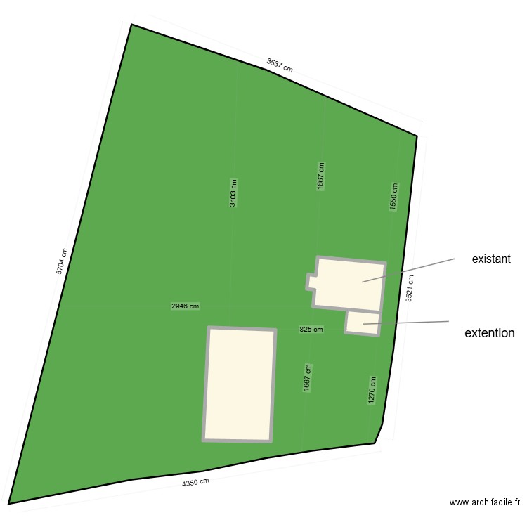 plan cadastre  1. Plan de 0 pièce et 0 m2