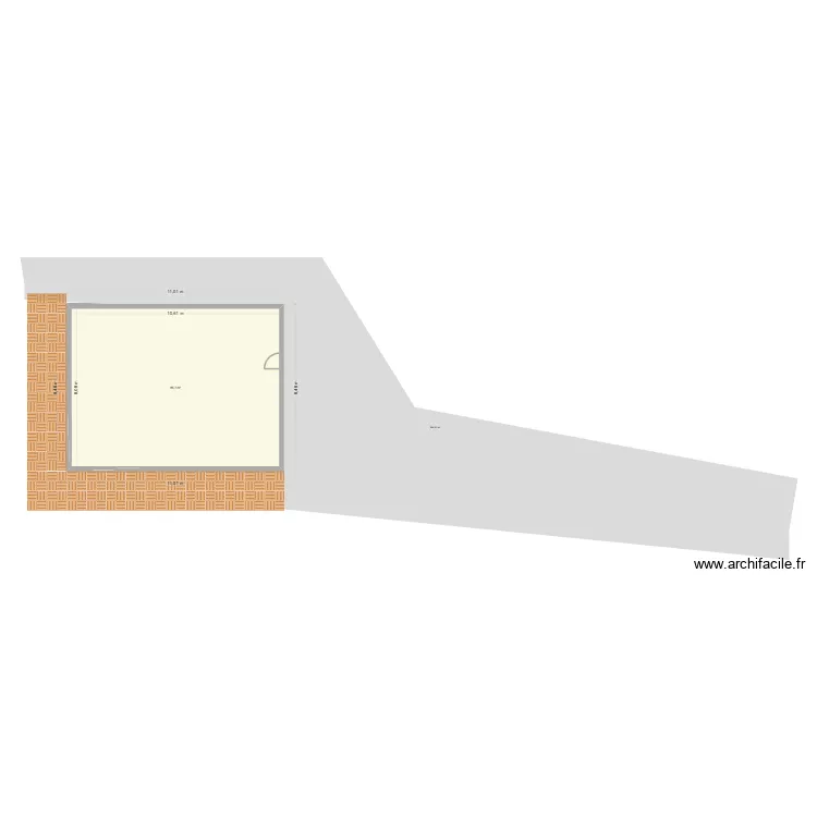 FETHİ AYAN. Plan de 1  et 86 m²