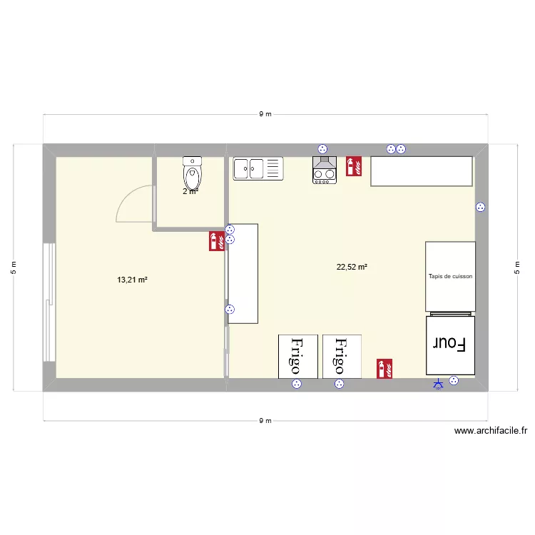 PROJET BOULANGE. Plan de 