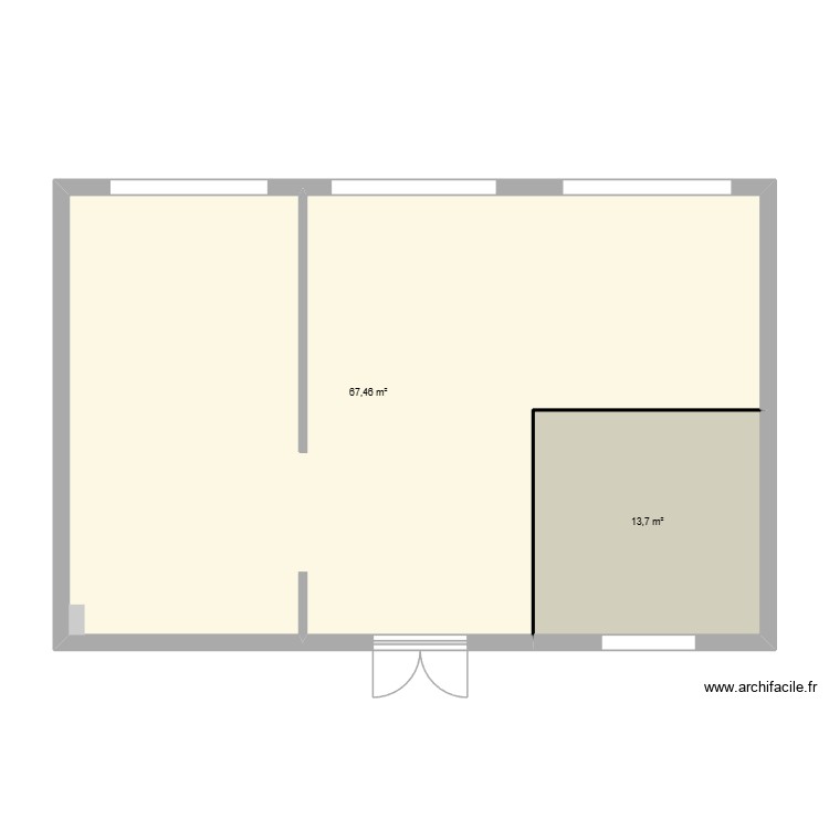 salle prof projet 6e. Plan de 0 pièce et 0 m2