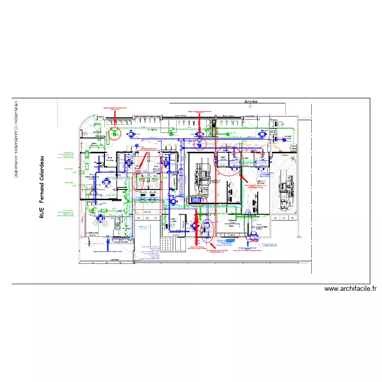 Modification Grand Case. Plan de 