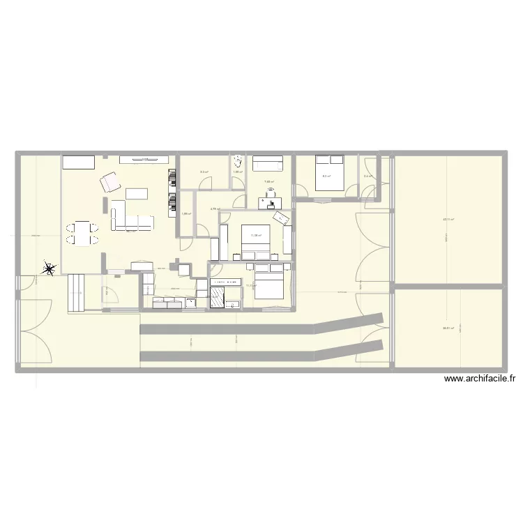 MAISON CHATENAY amena 3. Plan de 
