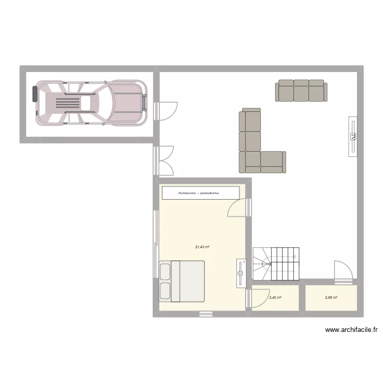 Mon Plan a yène. Plan de 3 et 27 m² Mon Plan a yène. Plan de 3 et 27 m²
