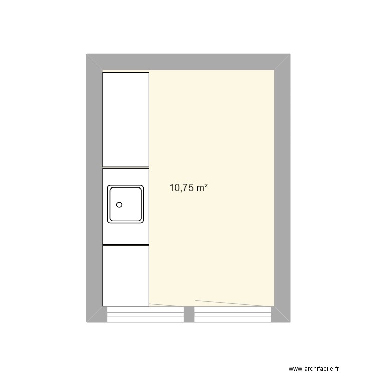 Plan labo base. Plan de 0 pièce et 0 m2