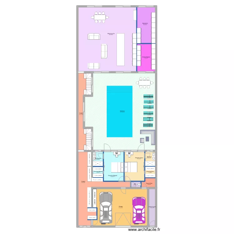 LOFT CONDORCET RDC. Plan de LOFT CONDORCET RDC. Plan de