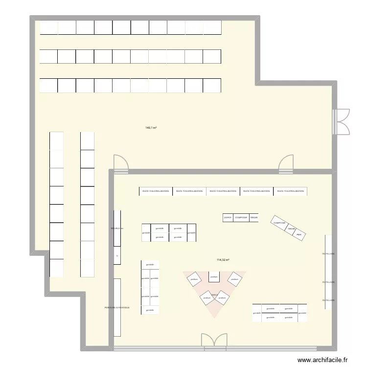PLAN DOUAI 2026. Plan de 2 et 263 m² PLAN DOUAI 2026. Plan de 2 et 263 m²