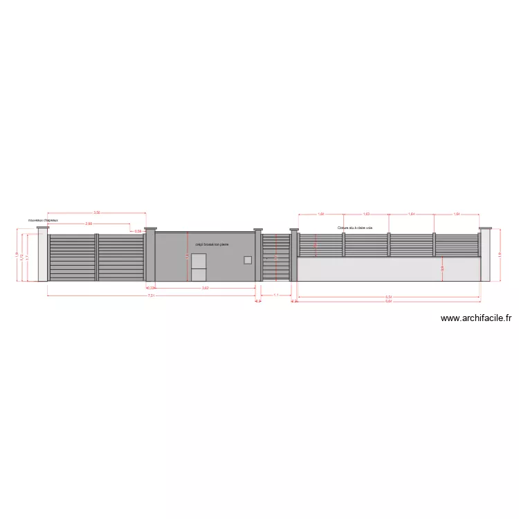projet final avec cloture 2. Plan de 