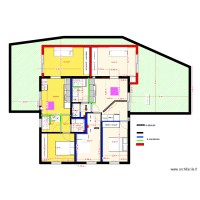 1er étage gîtes salon dans extension