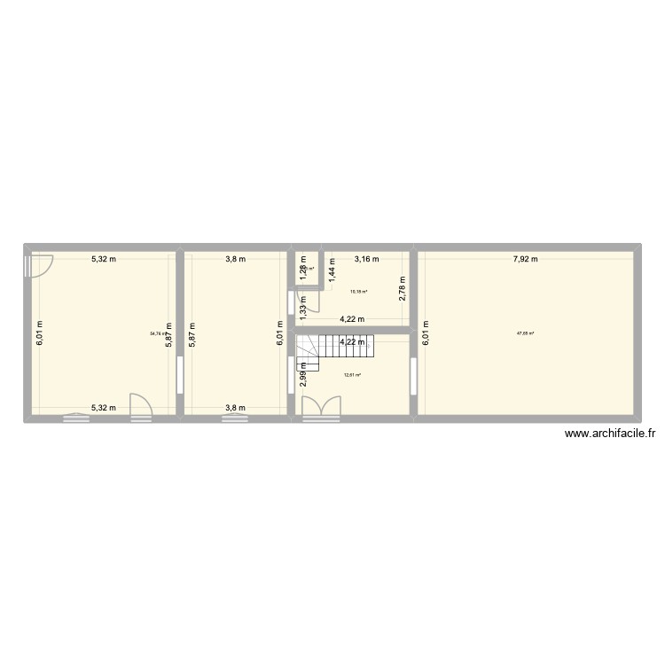 maison. Plan de 0 pièce et 0 m2