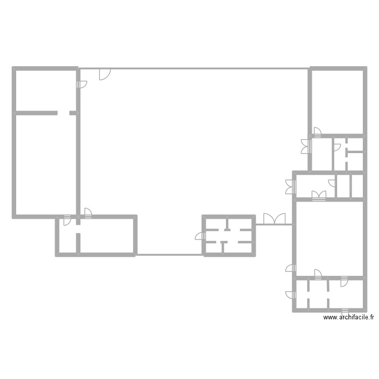 Ecole fluidelec. Plan de 10 pièces et 118 m2