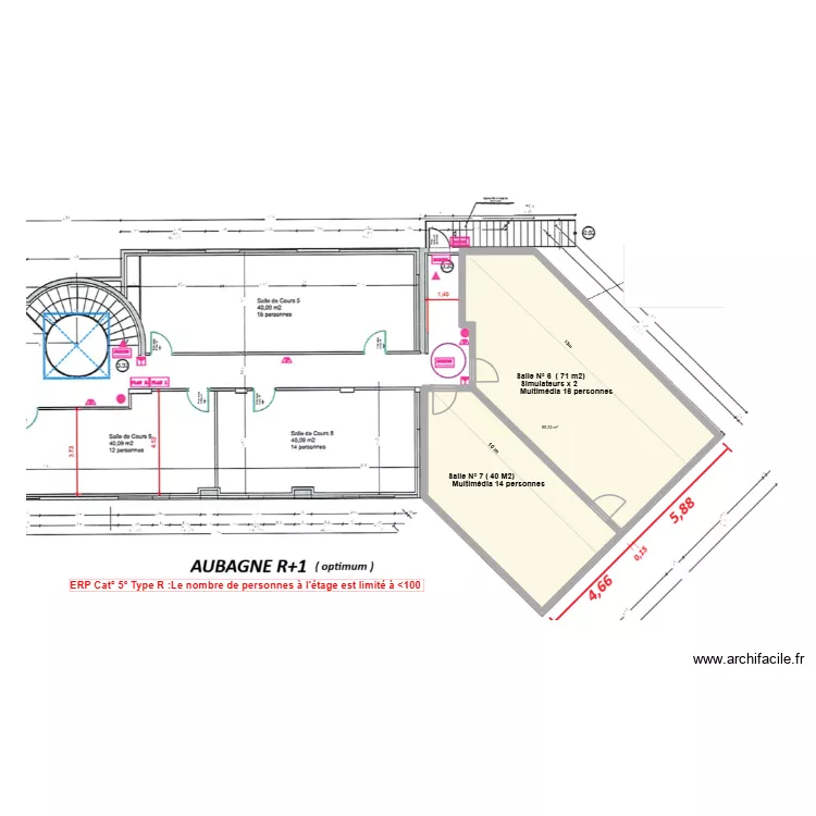 AUBAGNE R+1 Projet Optimum .. Plan de 1 et 85 m² AUBAGNE R+1 Projet Optimum .. Plan de 1 et 85 m²