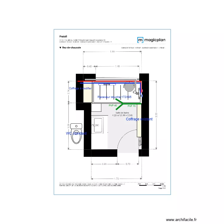 Plan Fraioli. Plan de 