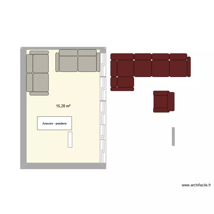 salon2. Plan de 1 et 15 m² salon2. Plan de 1 et 15 m²
