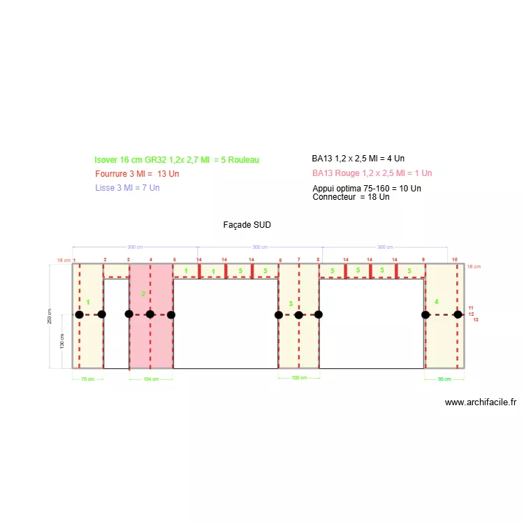 PLAN PLACO RDC SUD. Plan de PLAN PLACO RDC SUD. Plan de