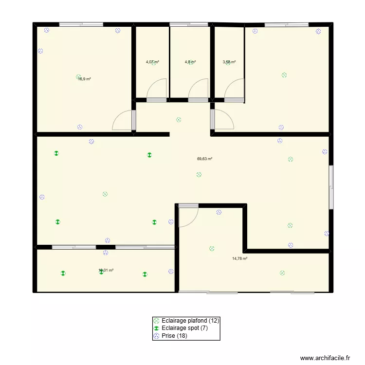 RDC Maison L. Plan de 