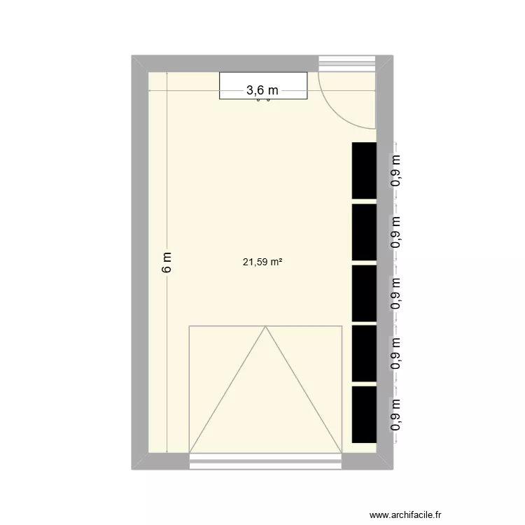GARAGE. Plan de 