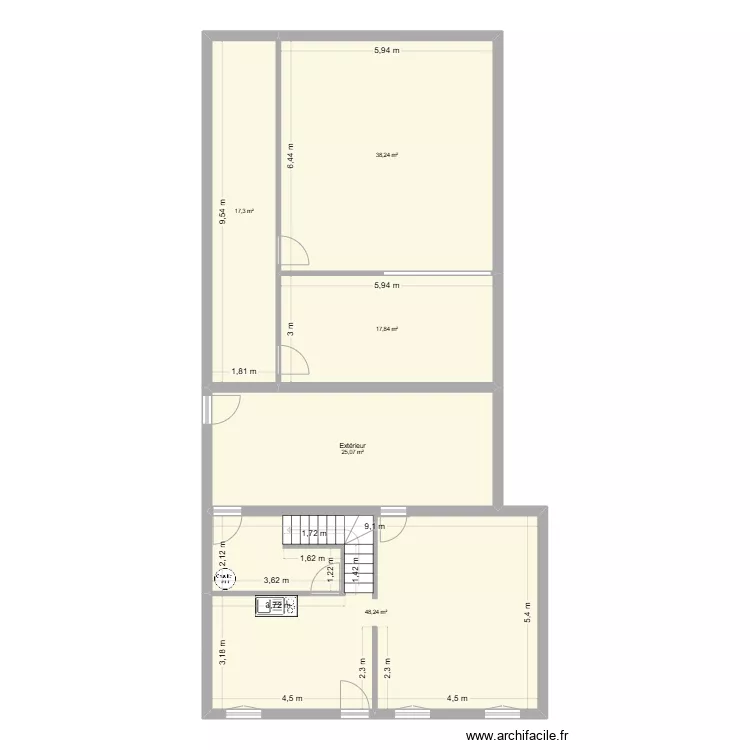 Rez de chaussé. Plan de Rez de chaussé. Plan de
