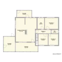 Plan 350 Montmain droit Existant