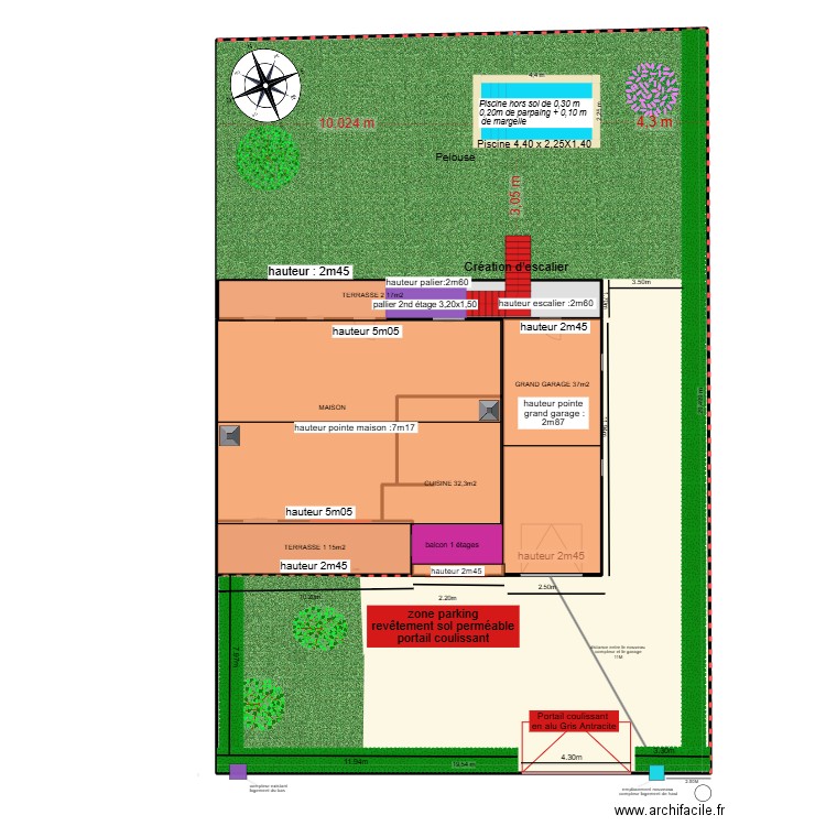 plan pour compteur electrique. Plan de 6 pièces et 566 m2