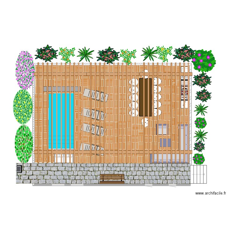espace ext perso. Plan de 0 pièce et 0 m2