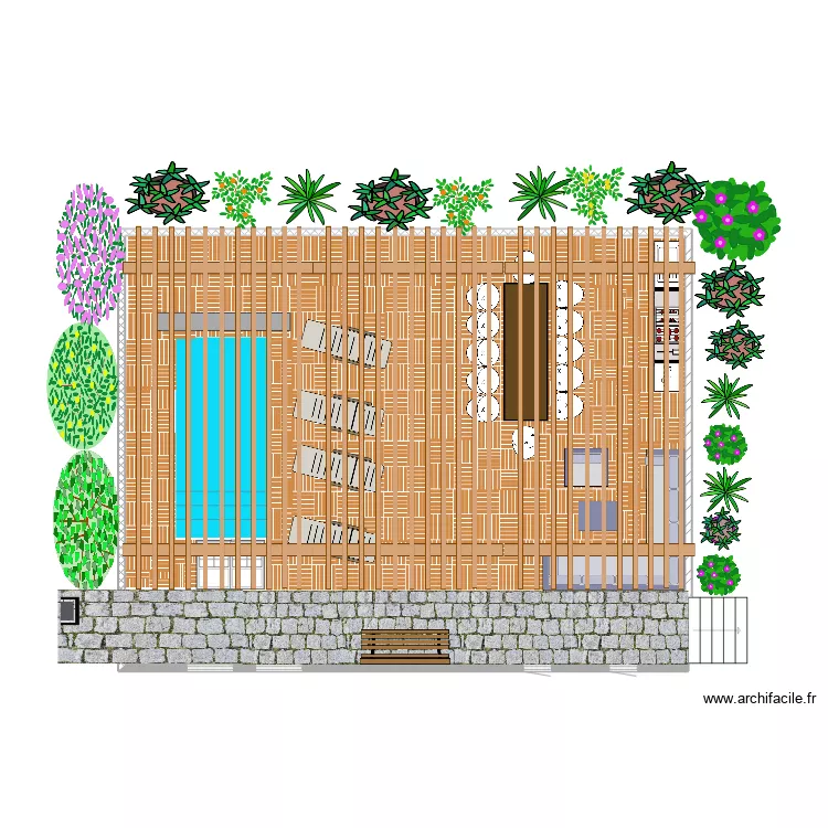 espace ext perso. Plan de 