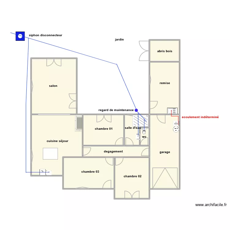 mac&eacute; ass. Plan de 11  et 140 m²