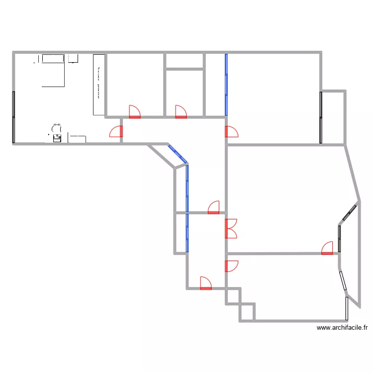 plan appartement grand m&egrave;re. Plan de 