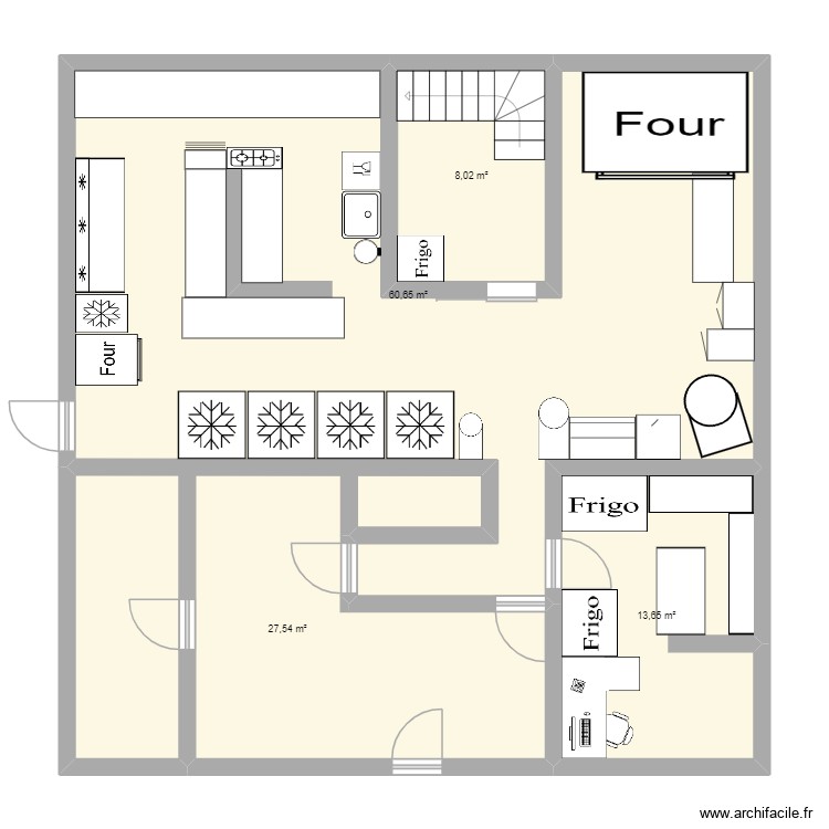 Boulangerie Pâtisserie GIRAULT. Plan de 0 pièce et 0 m2