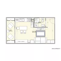 Appartement 24m2 Collégien