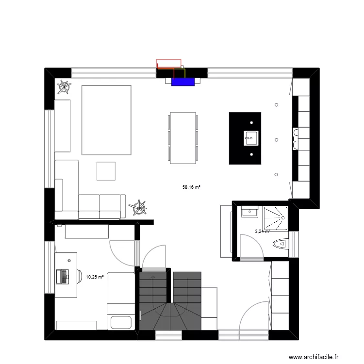 CLIM_EG_2027. Plan de 3 et 76 m² CLIM_EG_2027. Plan de 3 et 76 m²