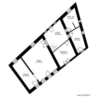 Boutault à Nouâtre plan RDC