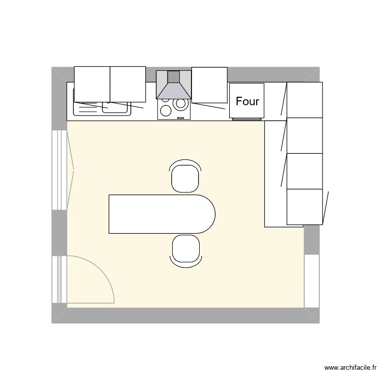 cuisi. Plan de 0 pièce et 0 m2