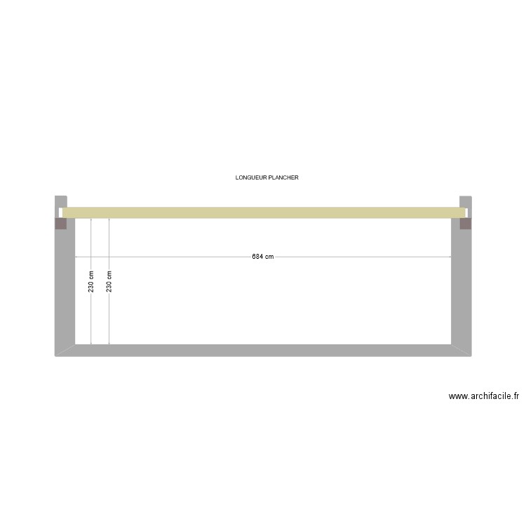 COUPE PLAFOND BOIS. Plan de 0 pièce et 0 m2