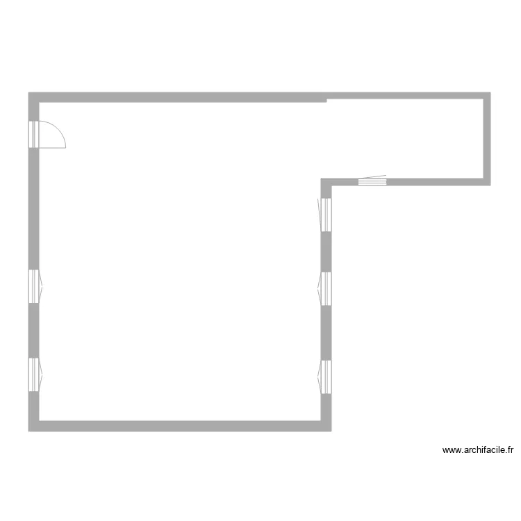 Maison M CIRAN. Plan de 