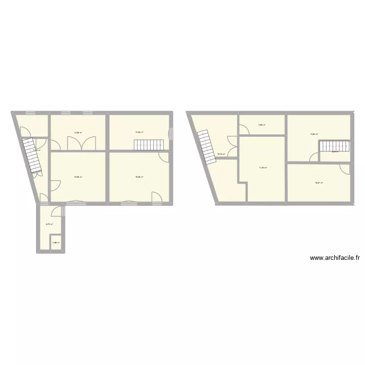 19Eloi_2. Plan de 13 et 151 m² 19Eloi_2. Plan de 13 et 151 m²