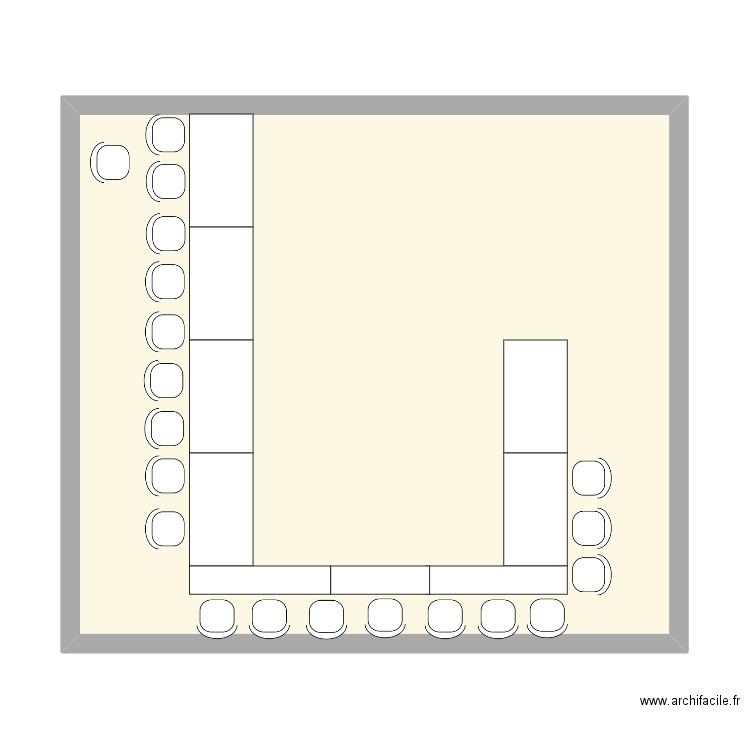 Pleiniere SPP. Plan de 1 pièce et 62 m2