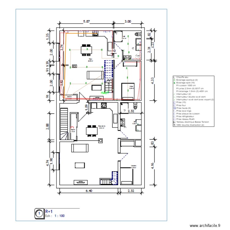ELEC LOT 5. Plan de 0 pièce et 0 m2