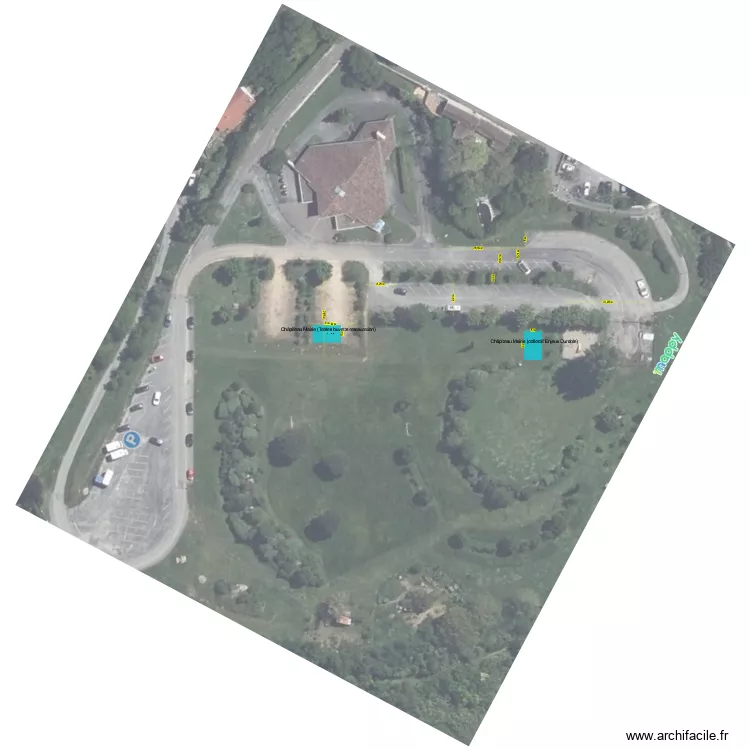 Plan Pujols Esplanade a echelle. Plan de Plan Pujols Esplanade a echelle. Plan de