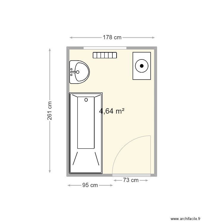 servajean edl. Plan de 0 pièce et 0 m2