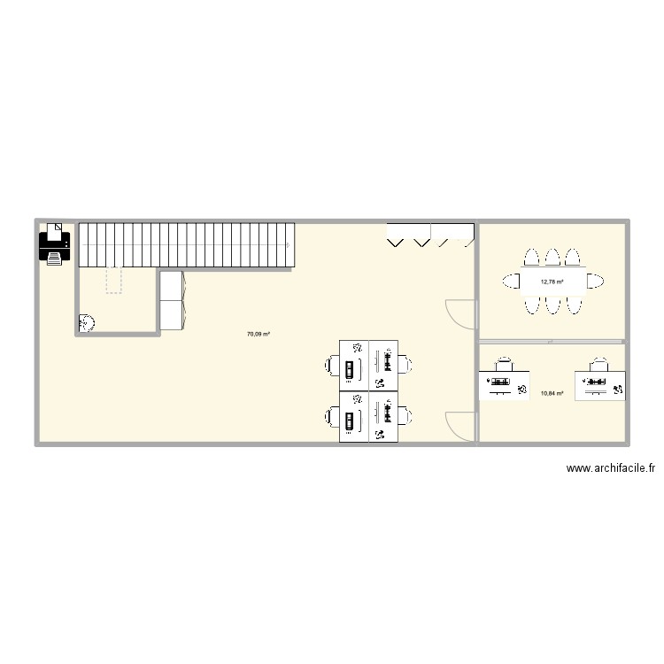 Bureau Bapt. Plan de 0 pièce et 0 m2